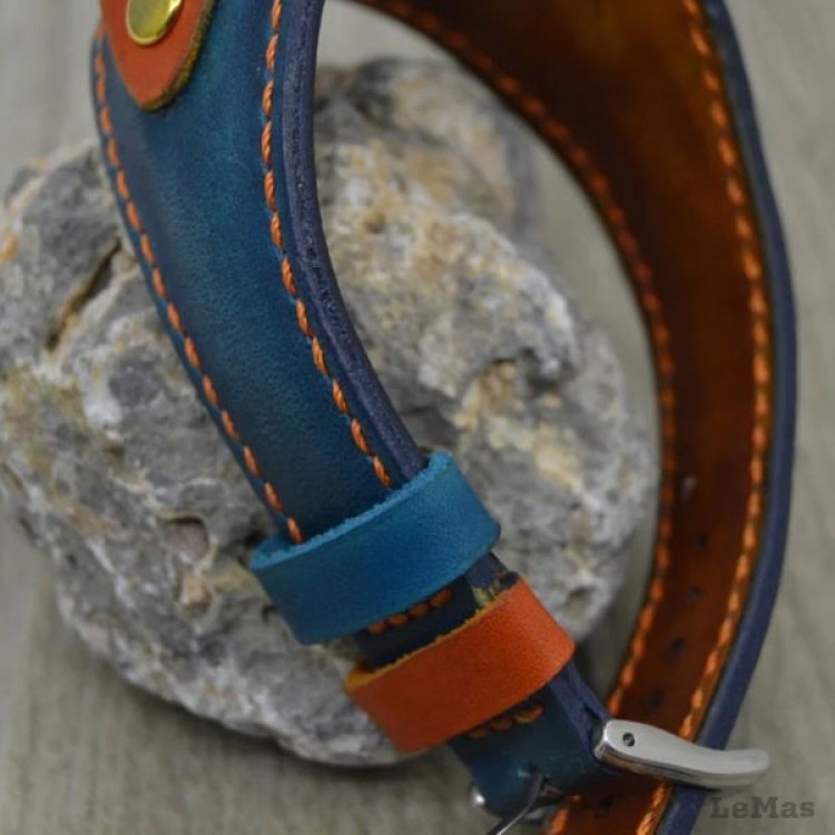 Handmade Full Band,Blue,Orange