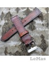 Vintage Brown Veg Tanned, Leather Watch Strap, 