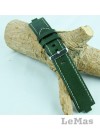 Vegetal  Yeşil Deri Saat Kayışı