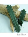 Veg Tanned Green Leather Watch Strap