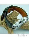Veg Tanned Green Leather Watch Strap