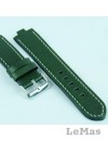Vegetal  Yeşil Deri Saat Kayışı