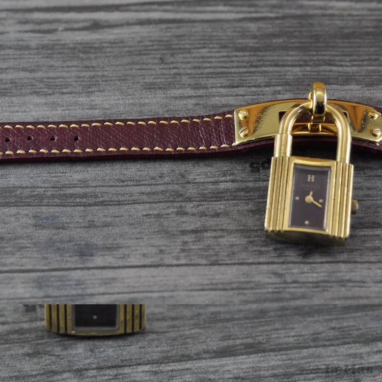Croco Light Brown Leather Watch Strap