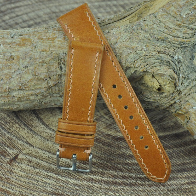 Vegetal Taba Deri Saat Kayışı