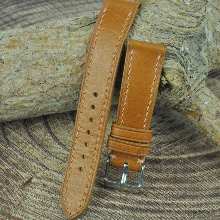 Vegetal Taba Deri Saat Kayışı