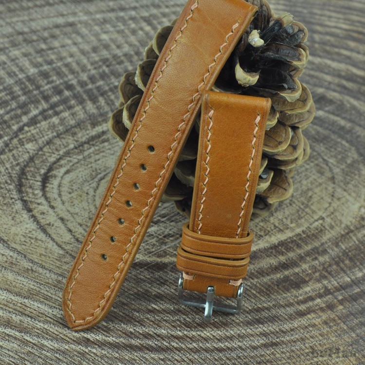 Vegetal Taba Deri Saat Kayışı