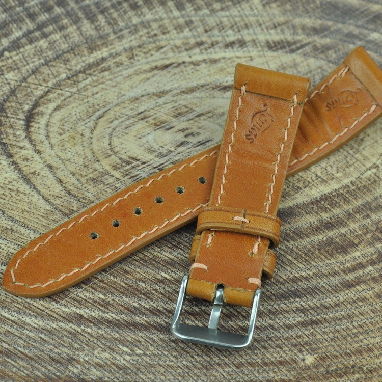 Vegetal Taba Deri Saat Kayışı