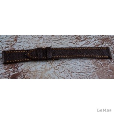Burgundy Leather Watch Strap For Hermes Kelly Watches