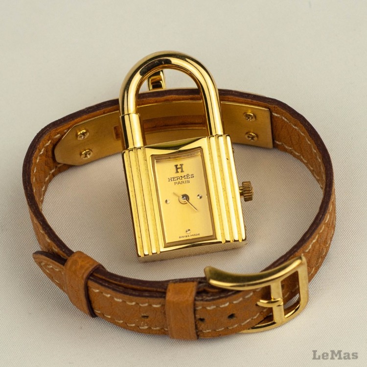 Taba Deri Saat Kayışı,  Hermes Kelly Saatler İçin 