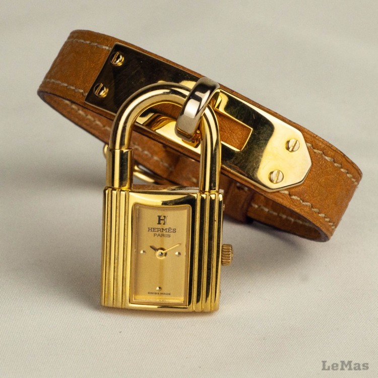 Taba Deri Saat Kayışı,  Hermes Kelly Saatler İçin 