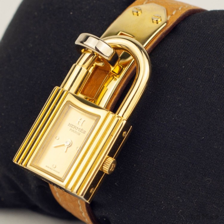 Taba Deri Saat Kayışı,  Hermes Kelly Saatler İçin 