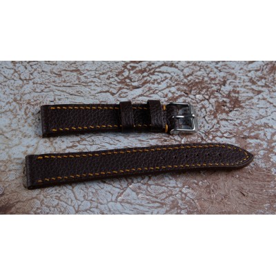 Brown Leather Watch Strap