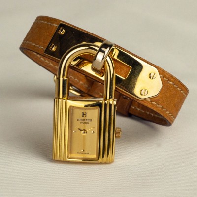 Tank Leather Watch Strap For Hermes Kelly Watches